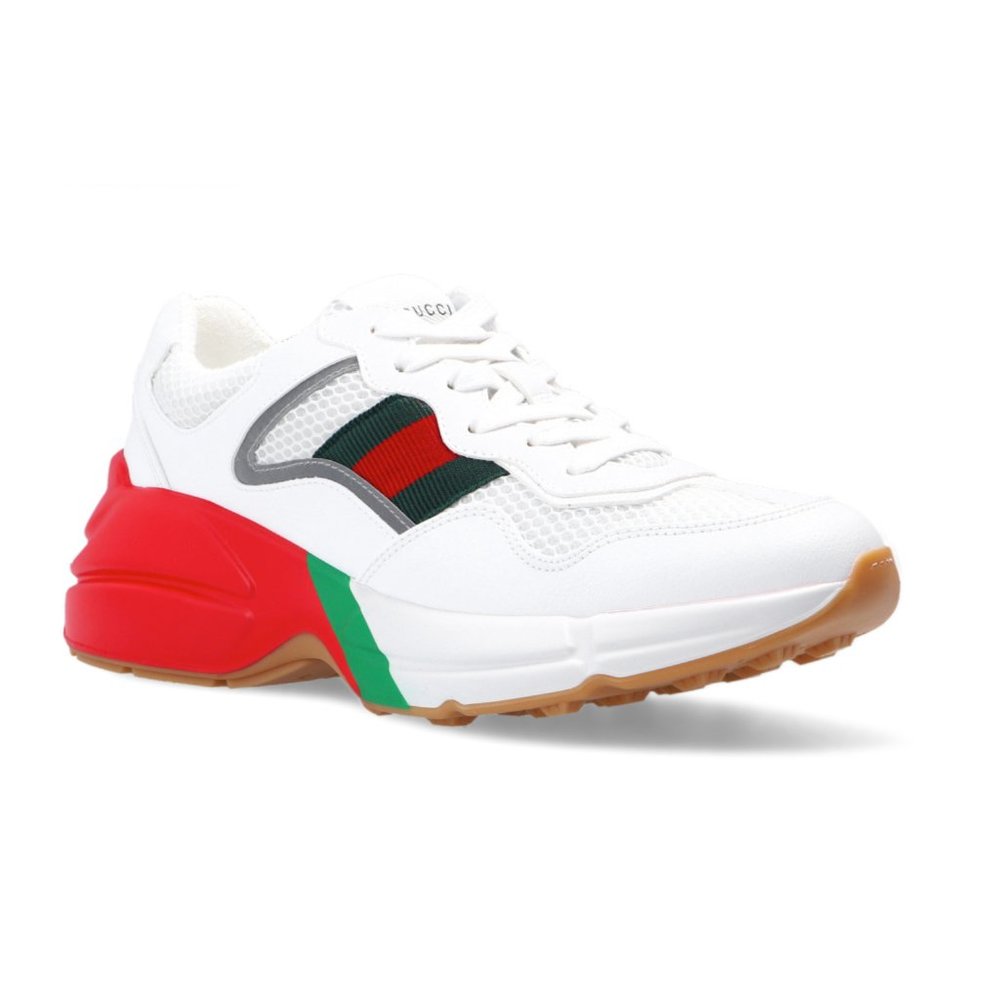 Gucci Rhyton Web Sneakers